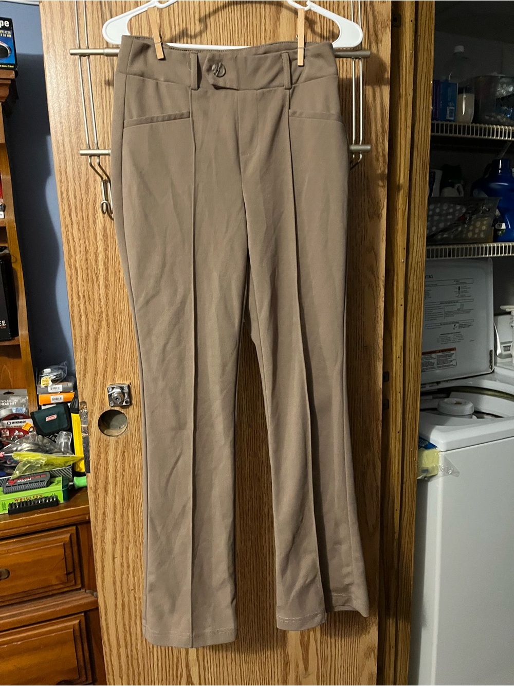 Soho Straight-Leg Chinos in Light Brown
